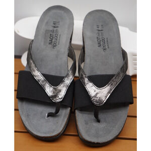 New! NAOT Women's Shoes Penelope Onyx Black Stretch EU 41 US 10 Sandals